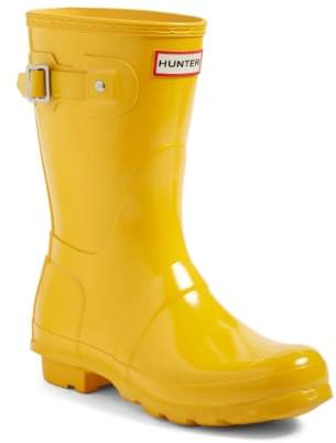 yellow hunter rain boots sale