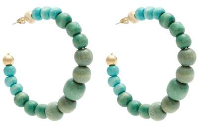 ROSANTICA BY MICHELA PANERO Inganno beaded hoop earrings