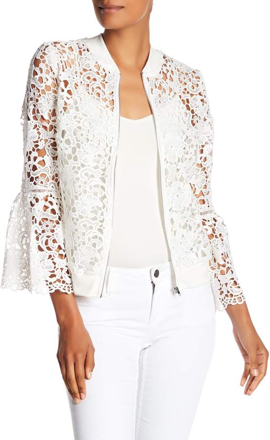 Dolce Cabo Lace Bell Sleeve Jacket