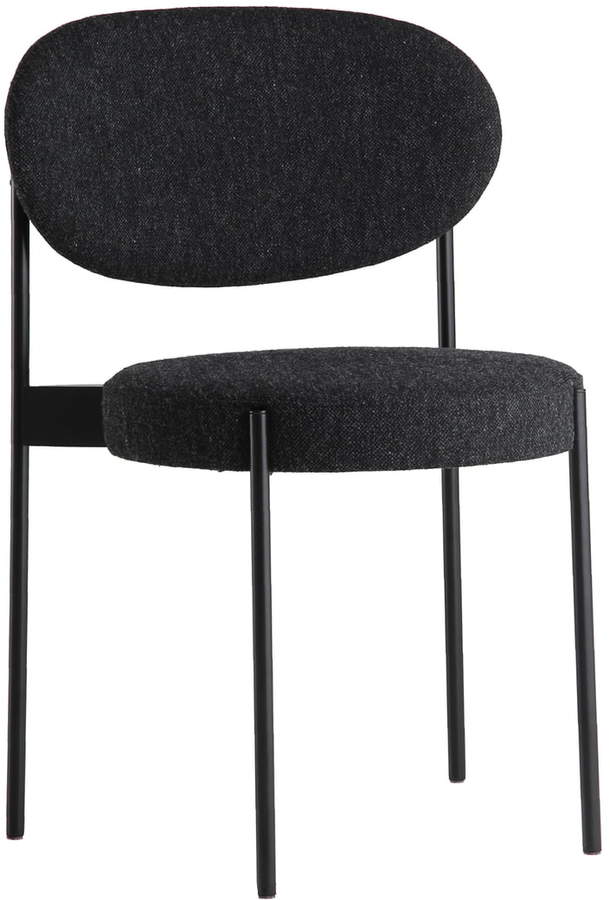 Stuhl 430, schwarz / Anthrazit (Hallingdal 65/180)