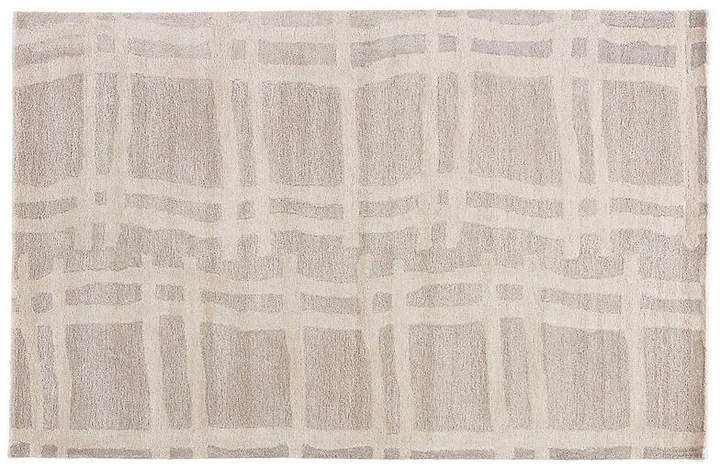 Abstract Pattern Rug - Cream 9'x12'