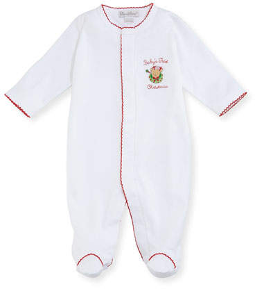 Baby's First Christmas Footie Playsuit, Size 0-9 Months
