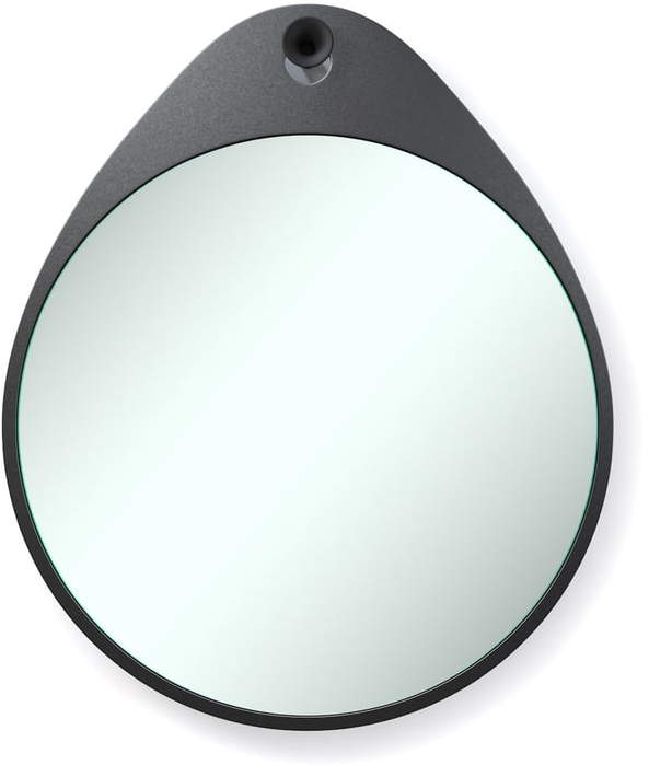Rizz - Wandspiegel The Egg, Anthrazit