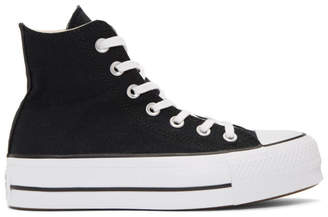 Converse Black Chuck Taylor All Star Lift High Top Platform Sneakers