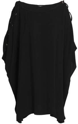 Heidi Klum Swim Lace-Up Twill Mini Dress