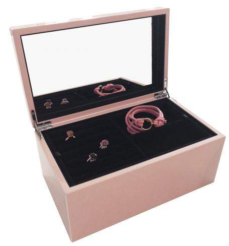 Gift Company Schmuckkasten M, hochglanz blush rosé