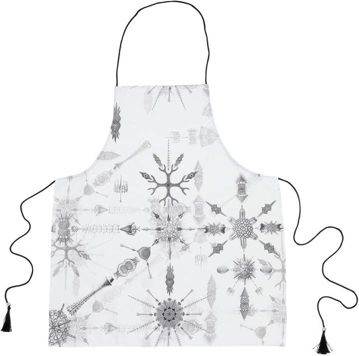 WEIßE, BEDRUCKTE SCHÜRZE