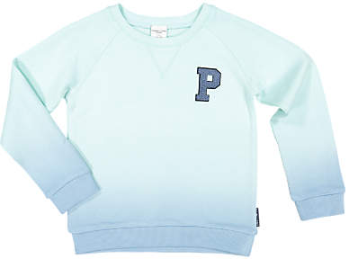 Polarn O. Pyret Children's Two-Tone Sweatshirt Top, Blue