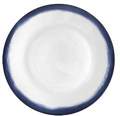 Vera Simplicity Indigo Ombre Salad Plate