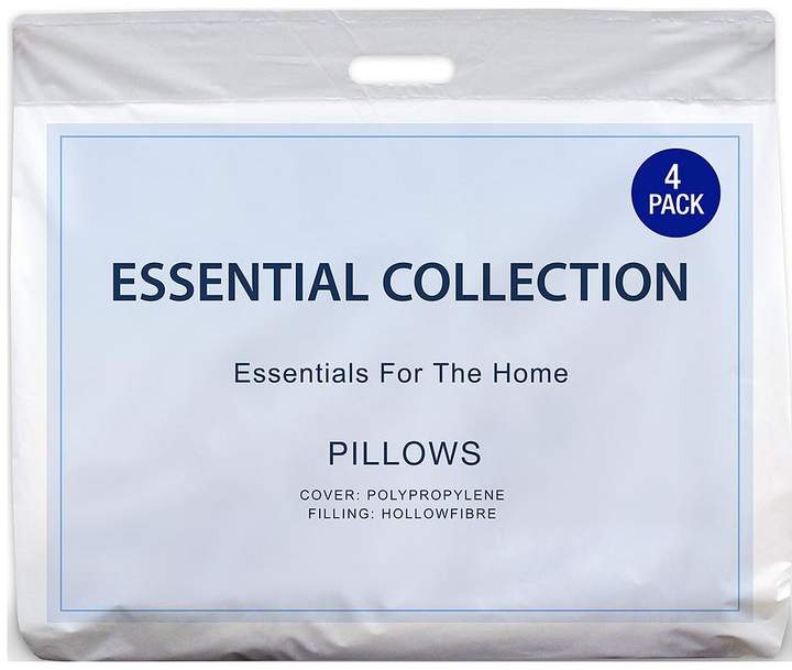 Essentials Collection Pack Of 4 Pillows
