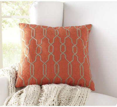 Buy Wayfair Hayley Decorative Linen Pillow Cover!