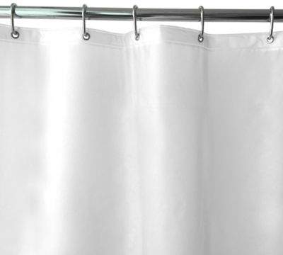 Shimmer PEVA Shower Curtain Liner in Frosted
