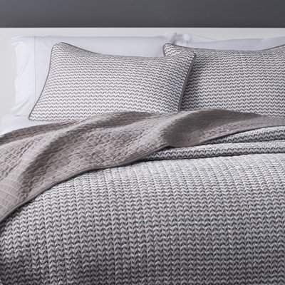 Wayfair Zara 100% Cotton Reversible Quilt Set