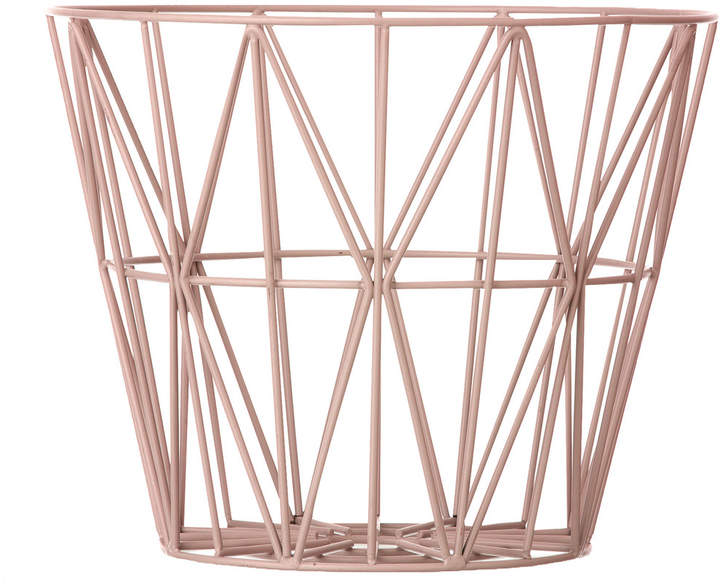 ferm living - Wire Basket Small, rose
