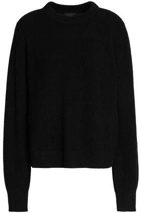 Ribbed-Knit Cashmere Sweater
