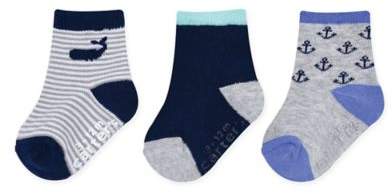 Size 3-Pack Nautical Sock Set