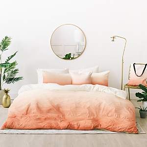 Social Proper Peach Ombre Bed-in-a-Bag, King