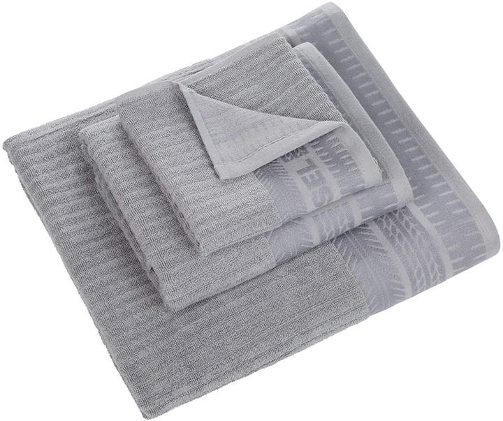 Diesel Living - Solid Towel - Grey - Bath Sheet