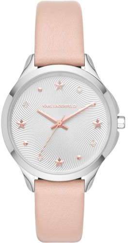 Karoline Quarzuhr pink/weiß