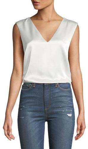 Fleta Boxy Tie-Back Sleeveless Top