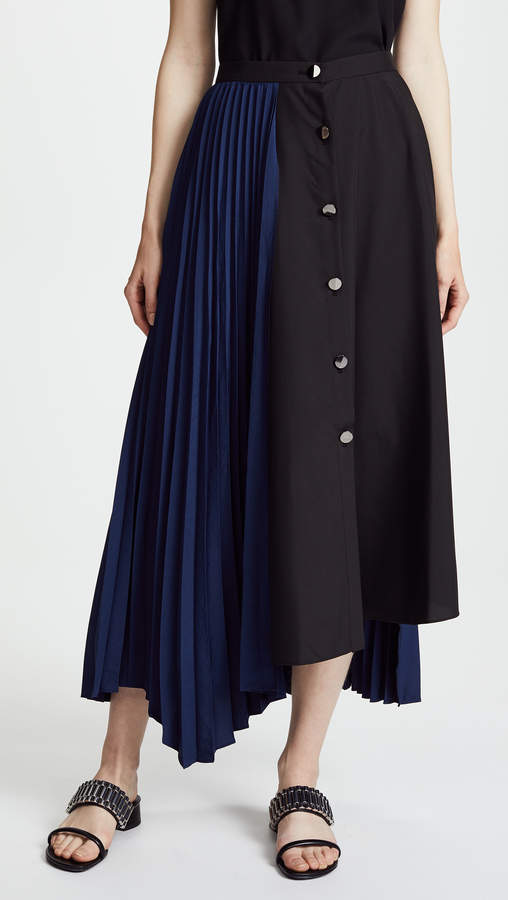 LEHA Pleats Combo Skirt