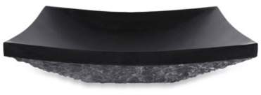 Avanity Granite Vessel Sink in Black With Rough Exterior