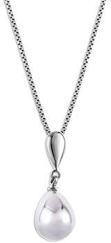 Fashionvictime Kettenanhänger Anhänger Damen - Versilbert Modeschmuck - Perlen