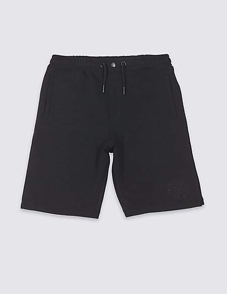 Cotton Rich Bermuda Shorts (3-16 Years)