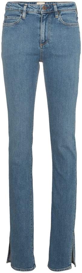 Skinny-Jeans mit langem Schnitt