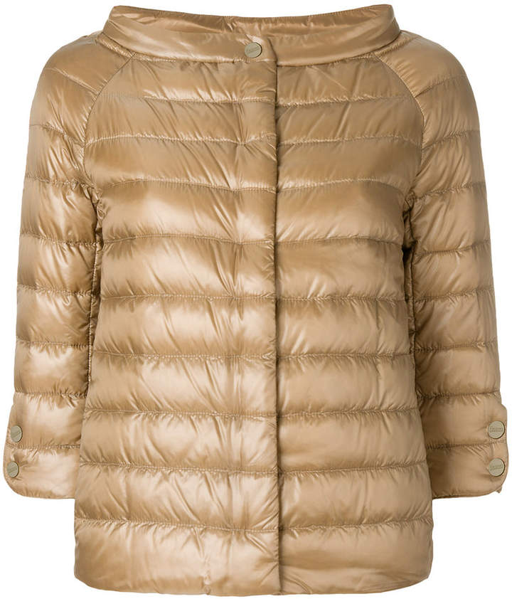 padded zipped jacket