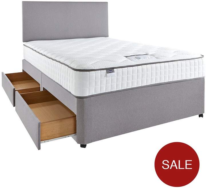 Mirapocket Freya 800 Pocket Memory Divan Bed With Storage Options And Half-Price Headboard Offer