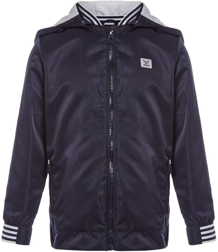 Boys Logo Hooded Windbreaker