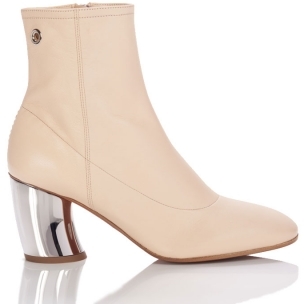 Leather Ankle Boot in Pastello