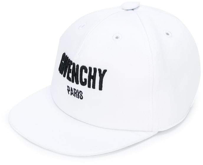 Givenchy Kids logo embroidered cap