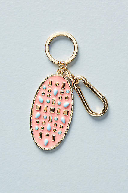 Double Happiness Designs Jeweled Keychain