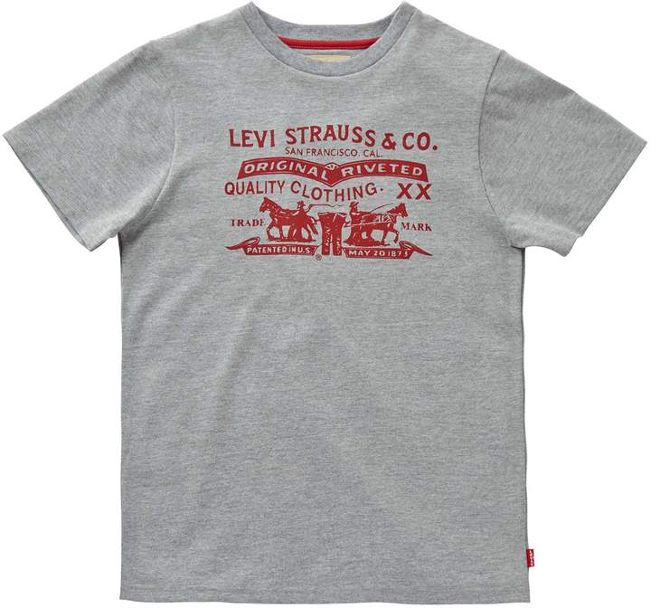 Kids Horses - Kurzärmeliges T-Shirt - grau