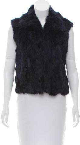 Collared Fur Vest