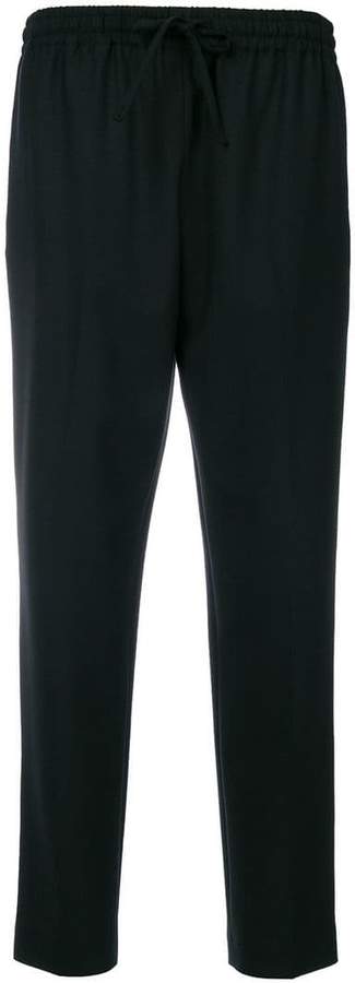 cropped relaxed trousers
