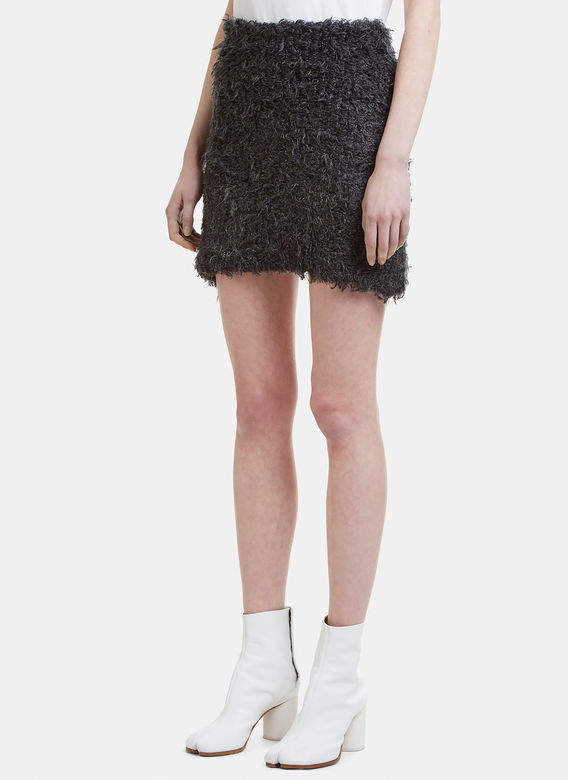 Hairy Skirt in Grey