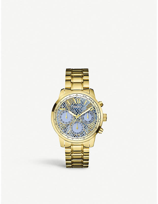W0330L1 Sunrise gold-plated stainless steel watch