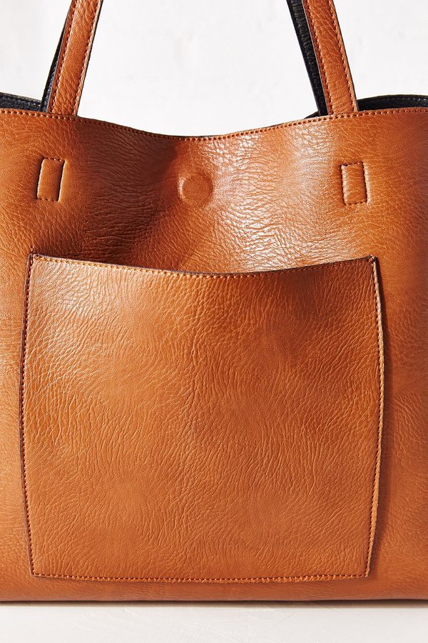 Urban Outfitters Reversible Vegan Leather Tote Bag ShopStyle Women