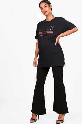 Maternity Ella Over The Bump Flare Trouser