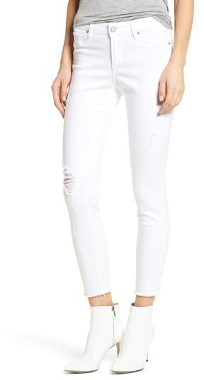 Carly Distressed Ankle Skinny Jeans
