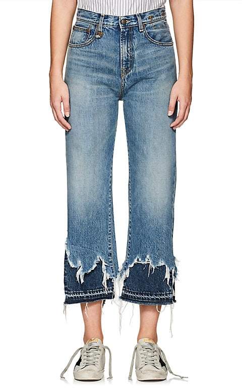 Women's Camille Distressed Straight Jeans