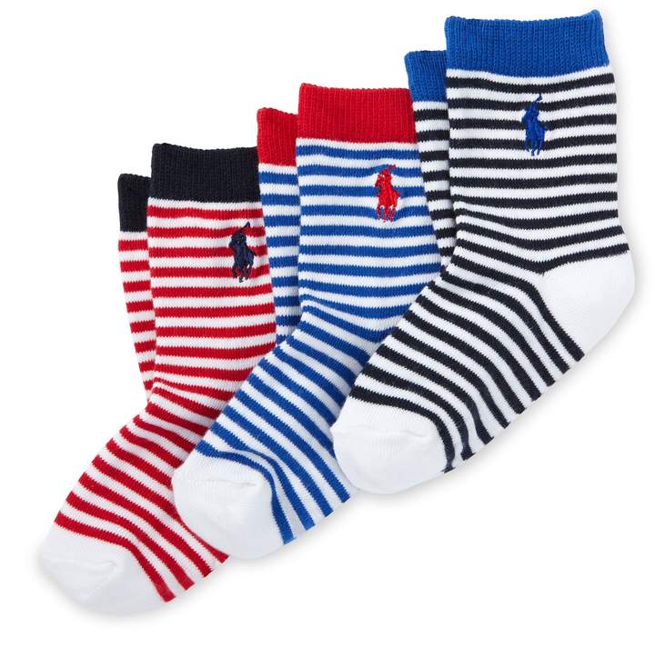 Nautical Striped Sock 3-Pack