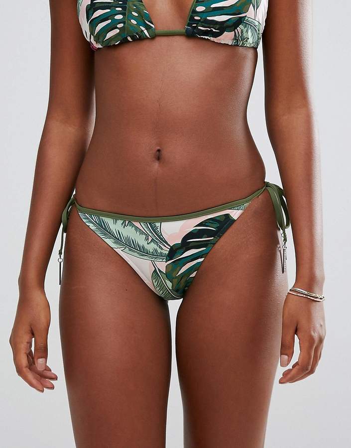 Mix And Match Palm Beach Brazilian Tie Side Bikini Bottom