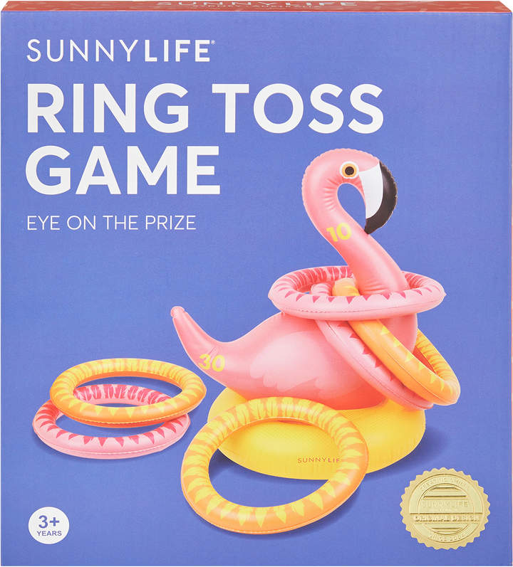 Sunnylife Flamingo Ring Toss Game
