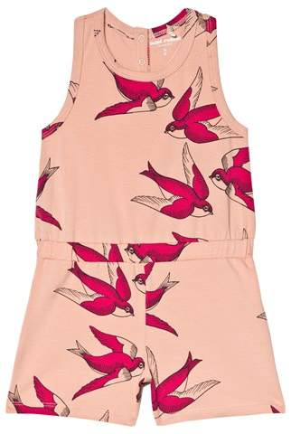 Pink Swallows Summersuit