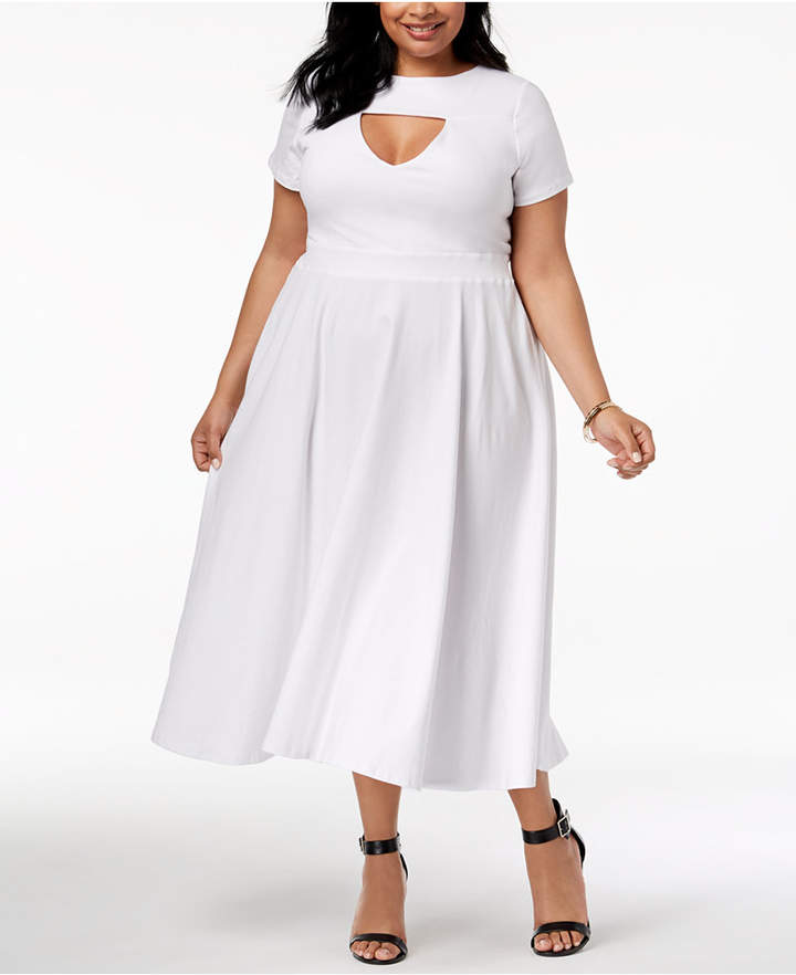 Rebdolls Plus Size Skater Dress