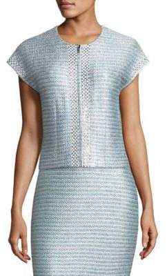 Metallic Knit Jacket